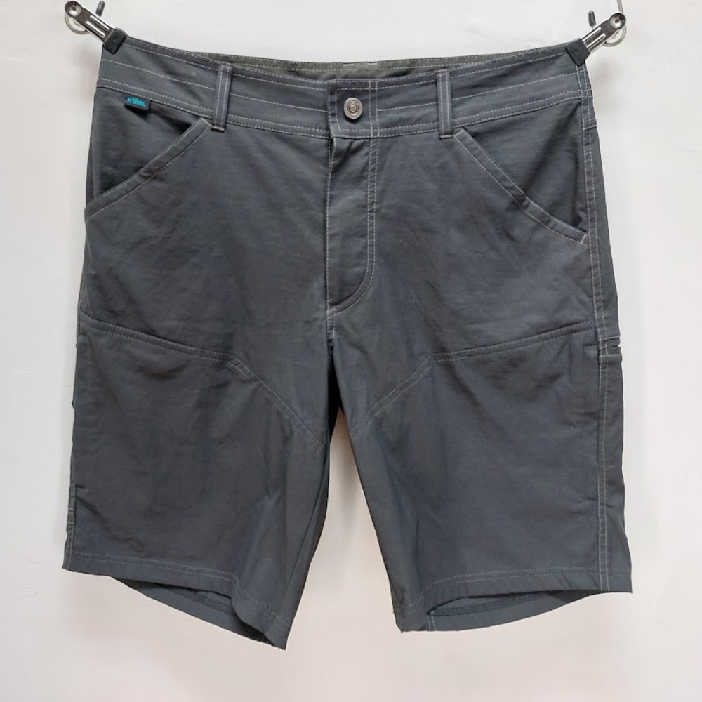 Kuhl Renegade Shorts Men's Hiking Outdoor 34 Gray Technical Stretch Utility